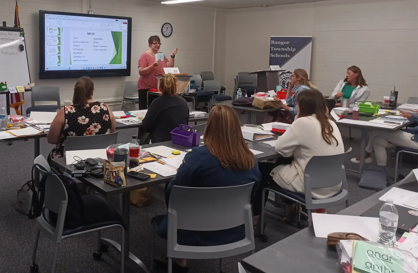 teachers in a training provided by REAL Answers in Education